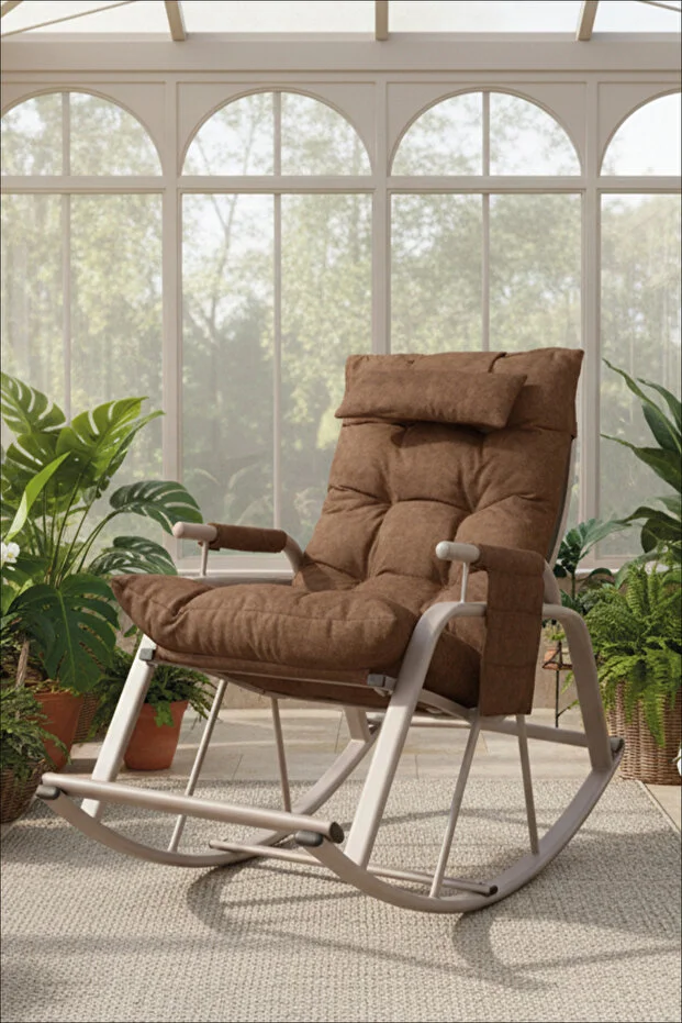 Sallanan Sandalye, Minderli Baba Koltuğu, Metal Tv Koltuğu, Dinlenme Koltuğu, Emzirme Koltuğu